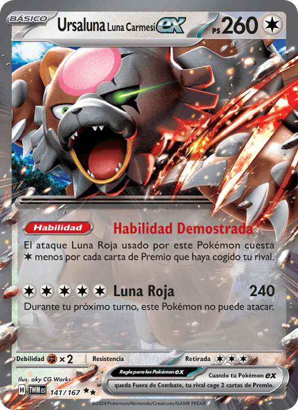 Ursaluna Luna Carmesí ex · Mascarada Crepuscular 141/167