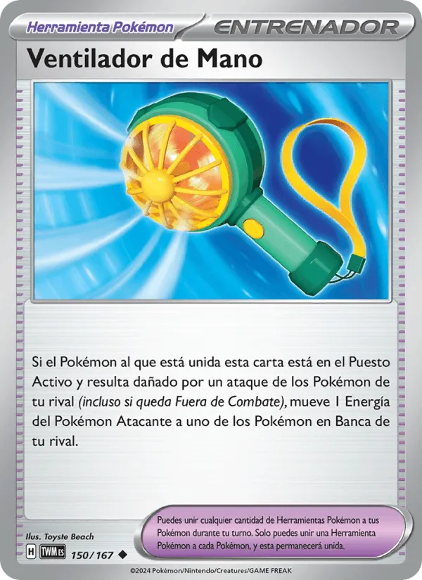 Ventilador de Mano · Mascarada Crepuscular 150/167