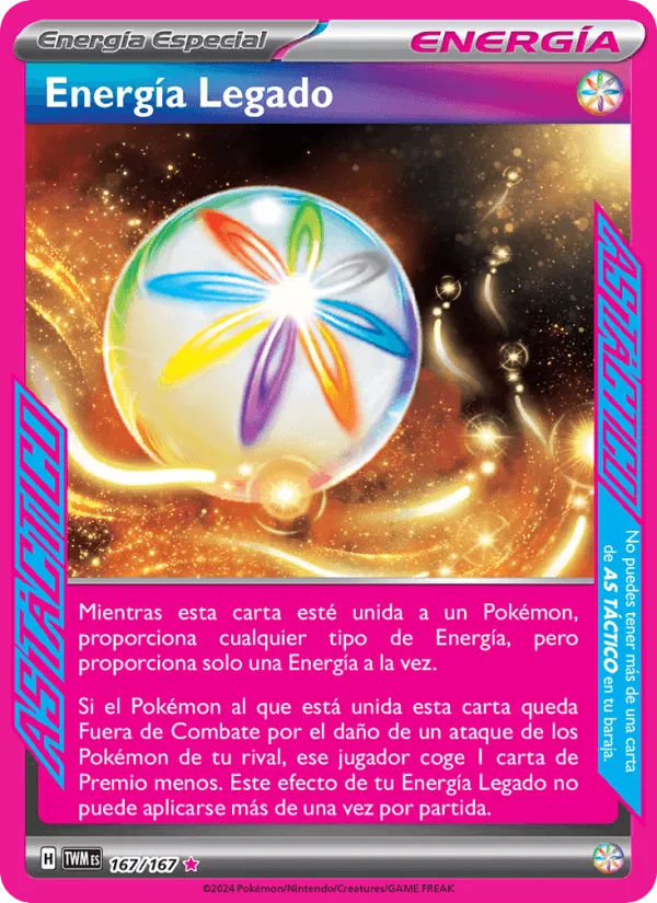 Energía Legado · Mascarada Crepuscular 167/167