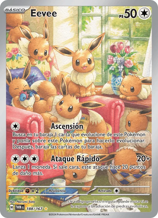 Eevee · Mascarada Crepuscular 188/167