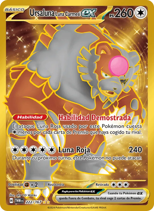 Ursaluna Luna Carmesí ex · Mascarada Crepuscular 222/167