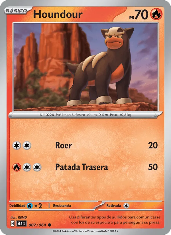 Houndour · Fabula Sombría 007/64