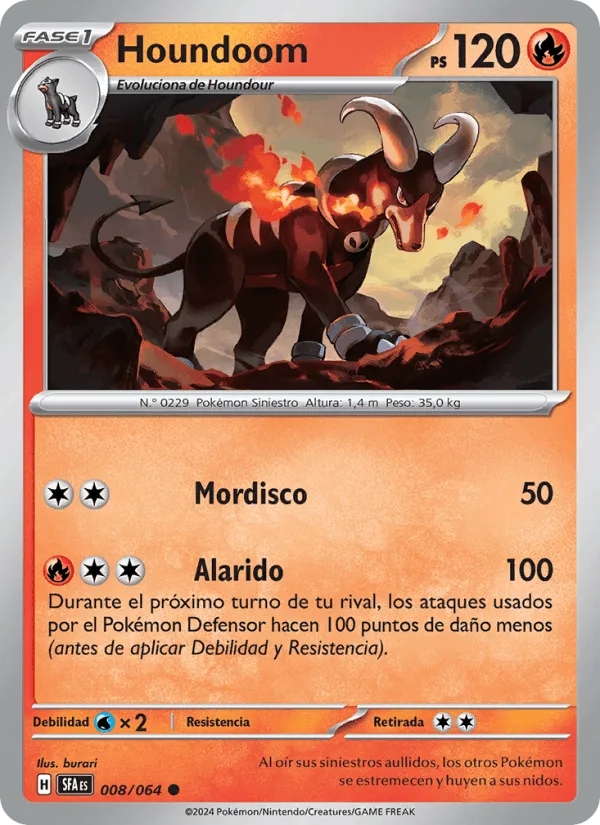 Houndoom · Fabula Sombría 008/64