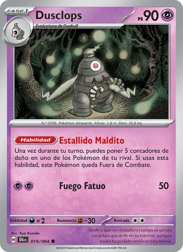 Dusclops · Fabula Sombría 019/64