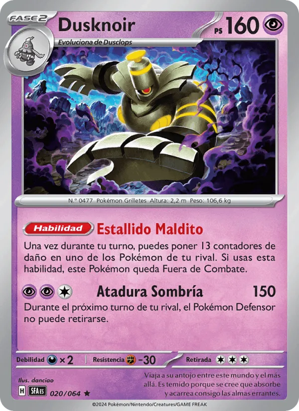 Dusknoir · Fabula Sombría 020/64