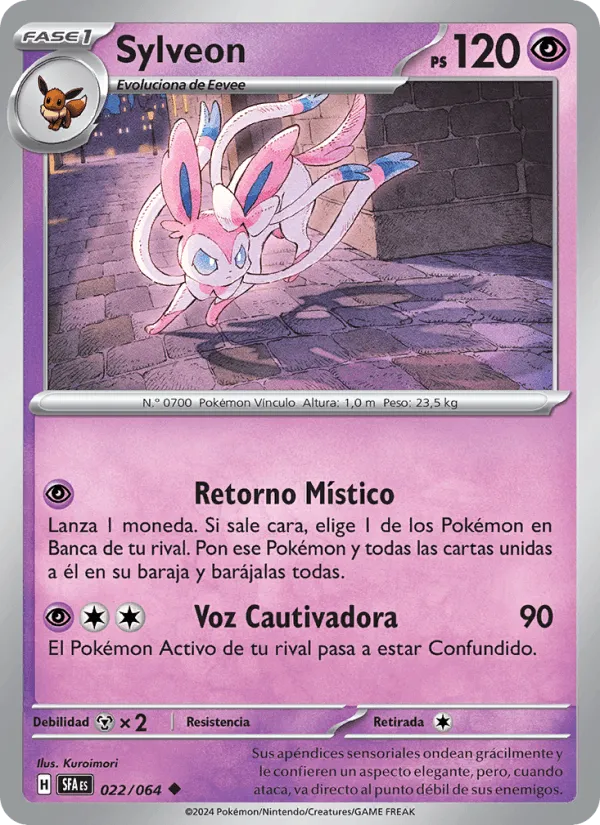Sylveon · Fabula Sombría 022/64