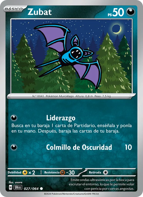 Zubat · Fabula Sombría 027/64