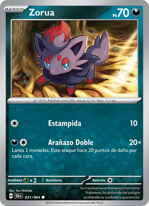 Zorua · Fabula Sombría 031/64