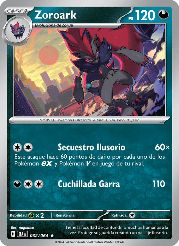 Zoroark · Fabula Sombría 032/64