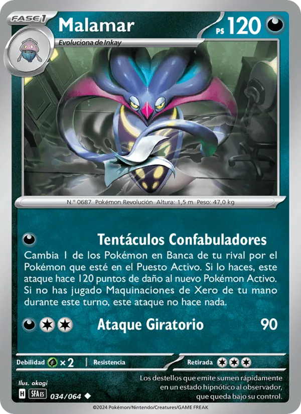 Malamar · Fabula Sombría 034/64