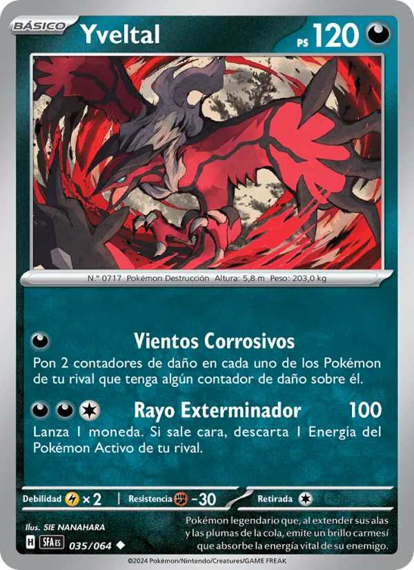Yveltal · Fabula Sombría 035/64