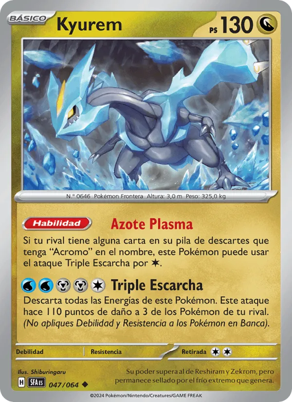 Kyurem · Fabula Sombría 047/64