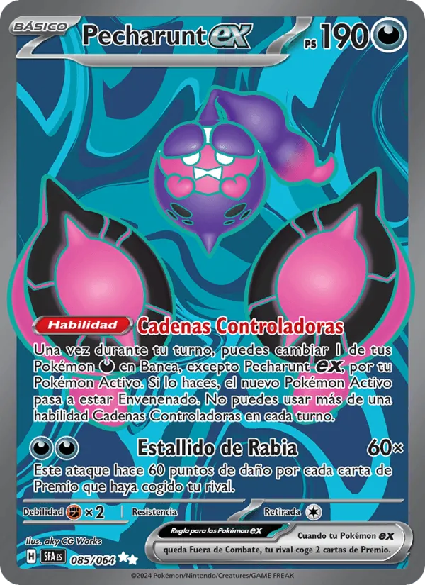 Pecharunt ex · Fabula Sombría 085/64