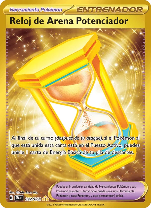 Reloj de Arena Potenciador · Fabula Sombría 097/64