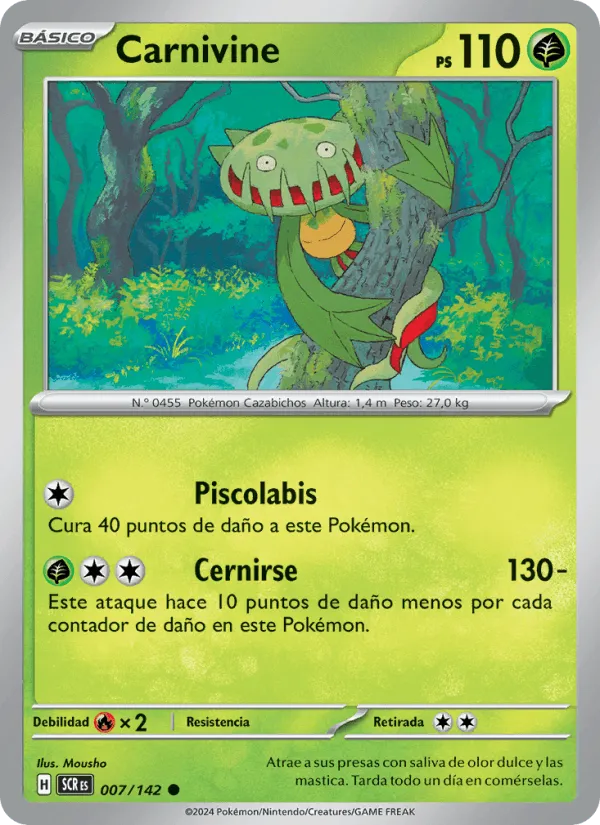 Carnivine · Corona Astral 007/142