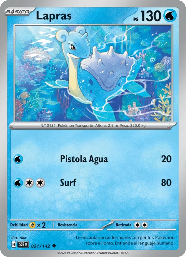 Lapras · Corona Astral 031/142