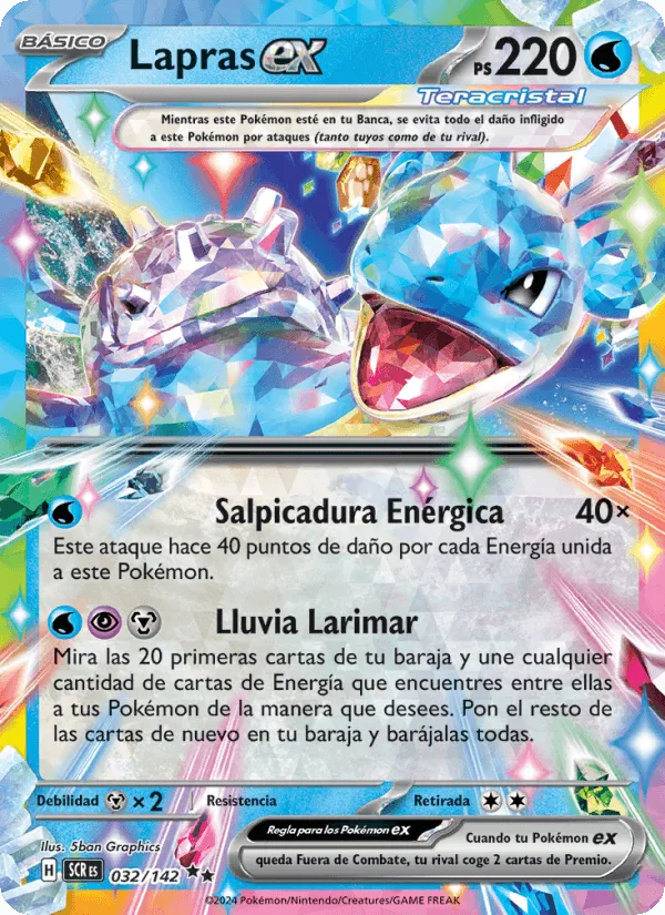 Lapras ex · Corona Astral 032/142