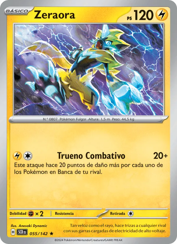 Zeraora · Corona Astral 055/142