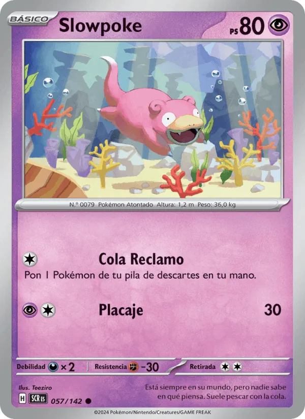 Slowpoke · Corona Astral 057/142