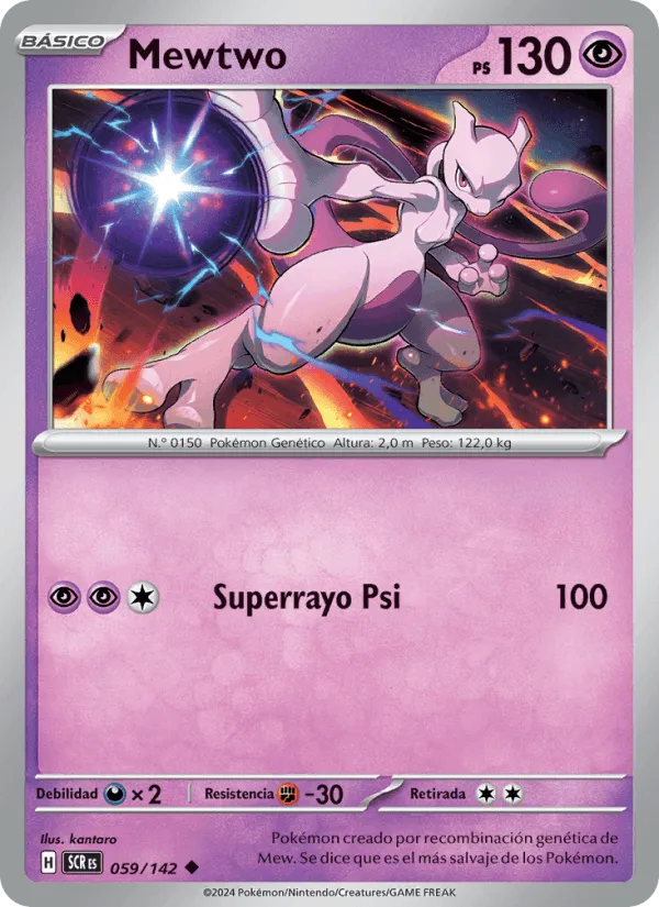 Mewtwo · Corona Astral 059/142