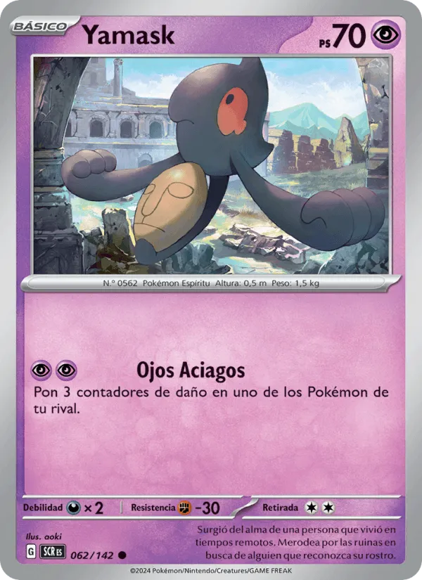 Yamask · Corona Astral 062/142