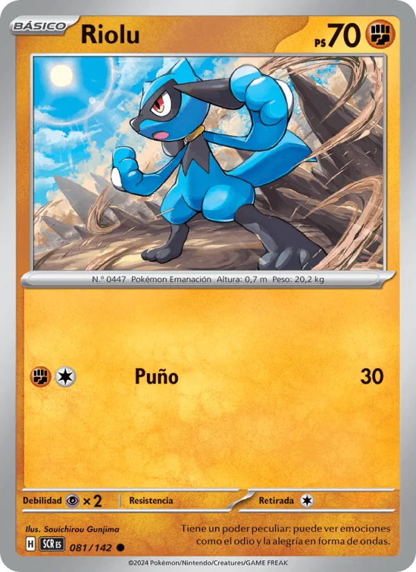 Riolu · Corona Astral 081/142
