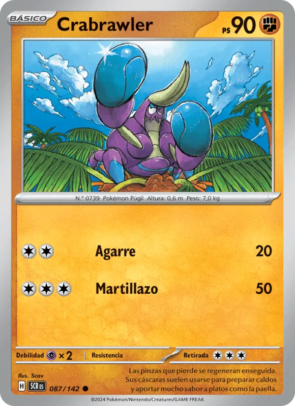 Crabrawler · Corona Astral 087/142