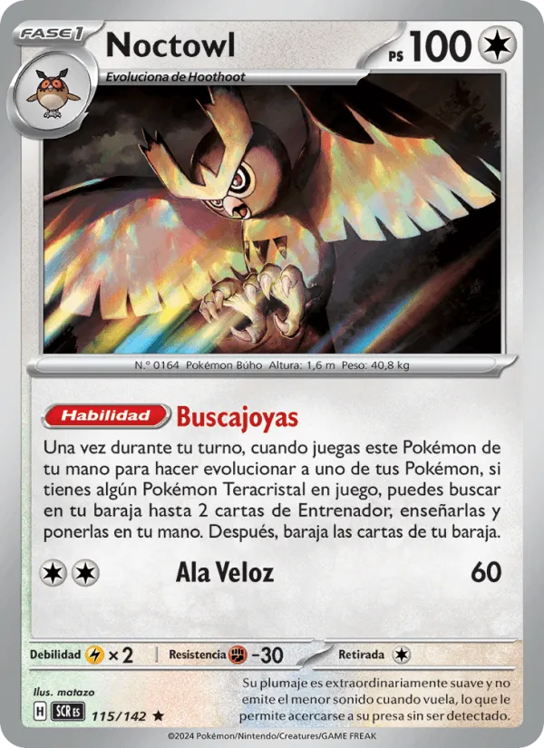 Noctowl · Corona Astral 115/142
