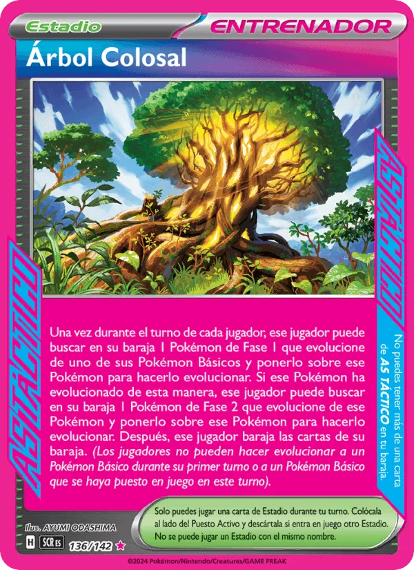 Árbol Colosal · Corona Astral 136/142