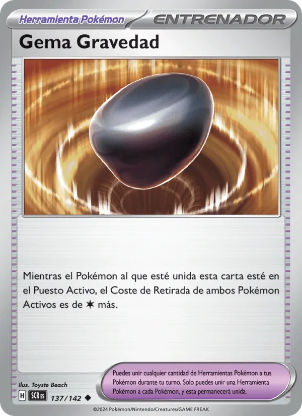 Gema Gravedad · Corona Astral 137/142