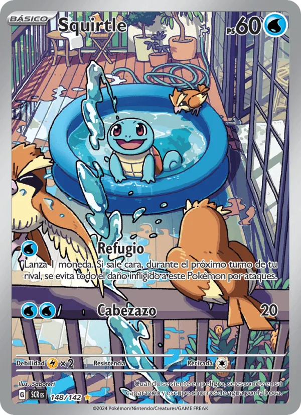 Squirtle · Corona Astral 148/142