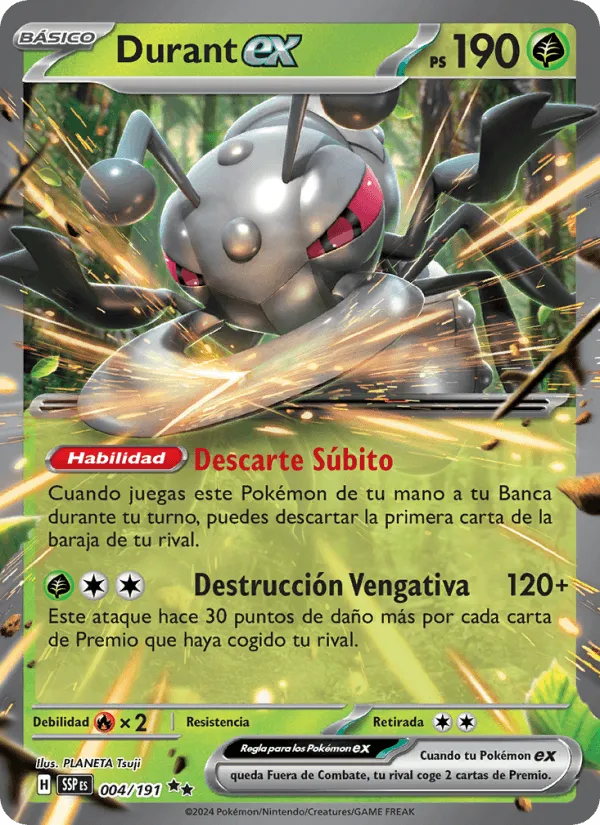 Durant ex · Chispas Fulgurantes 004/191