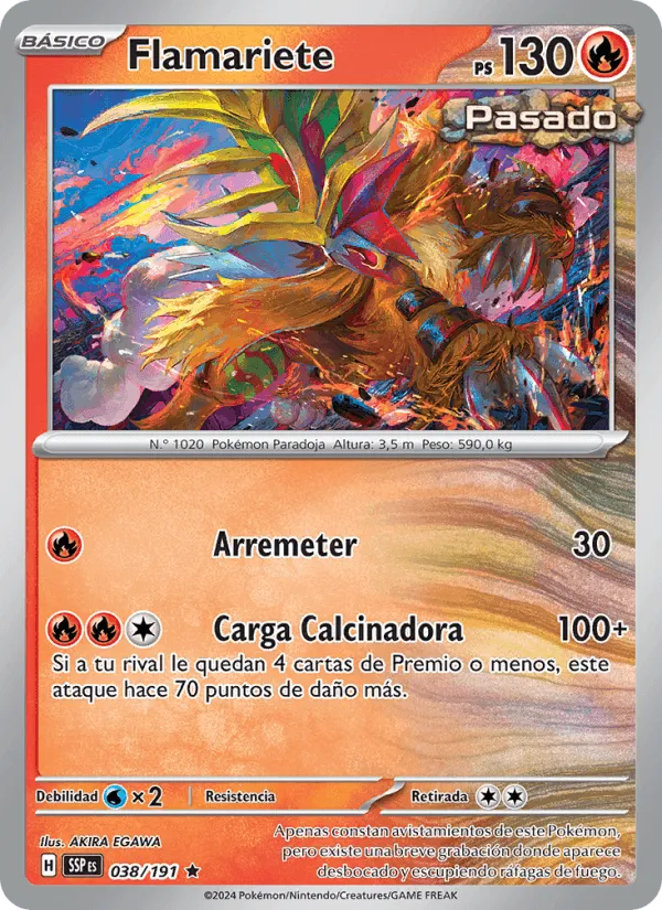 Flamariete · Chispas Fulgurantes 038/191