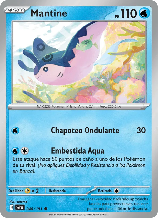 Mantine · Chispas Fulgurantes 040/191