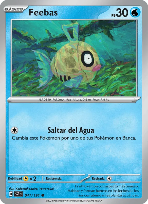 Feebas · Chispas Fulgurantes 041/191