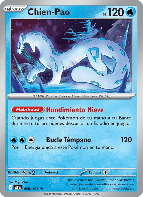 Chien-Pao · Chispas Fulgurantes 056/191
