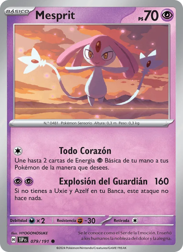 Mesprit · Chispas Fulgurantes 079/191