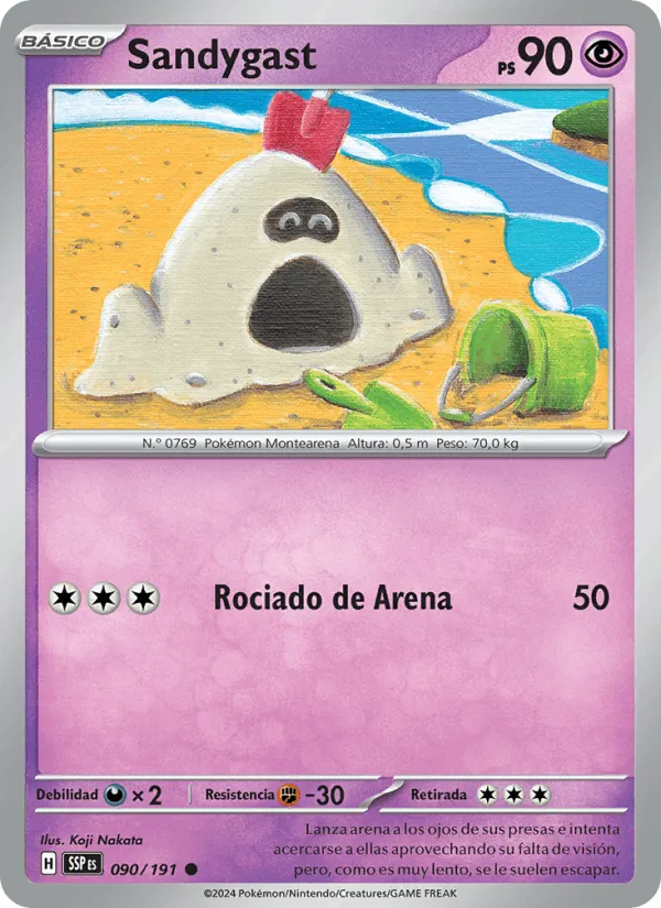 Sandygast · Chispas Fulgurantes 090/191