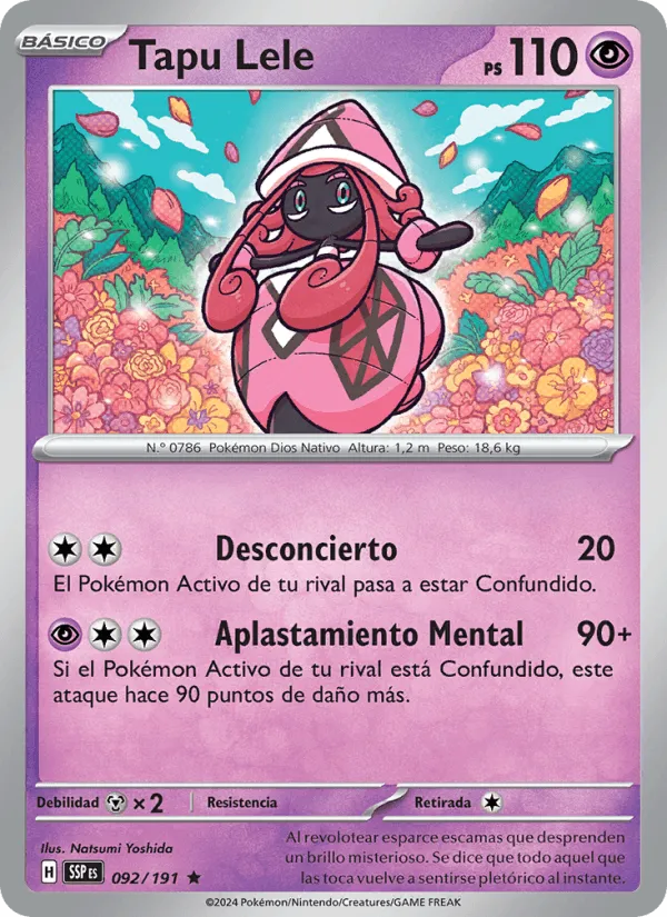 Tapu Lele · Chispas Fulgurantes 092/191