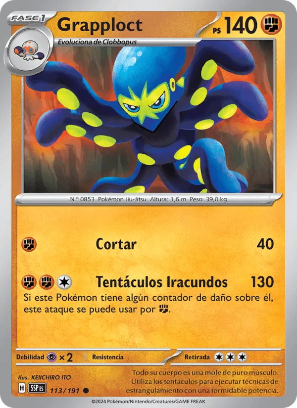 Grapploct · Chispas Fulgurantes 113/191