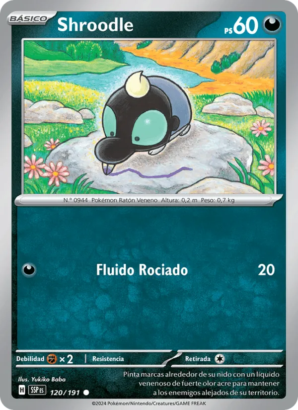 Shroodle · Chispas Fulgurantes 120/191