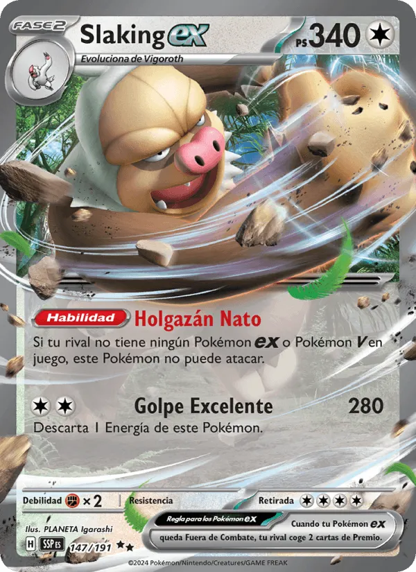 Slaking ex · Chispas Fulgurantes 147/191