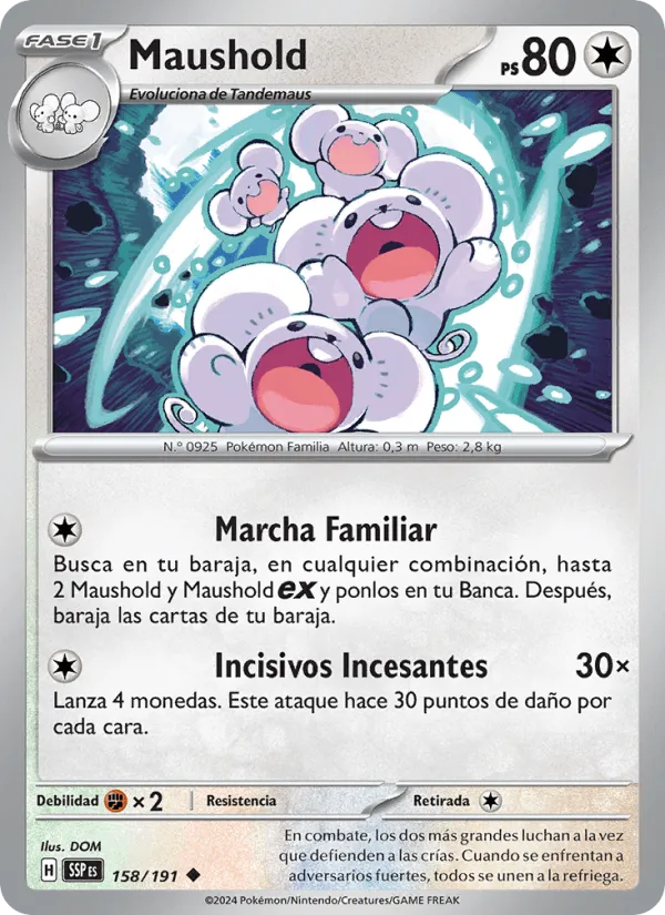 Maushold · Chispas Fulgurantes 158/191