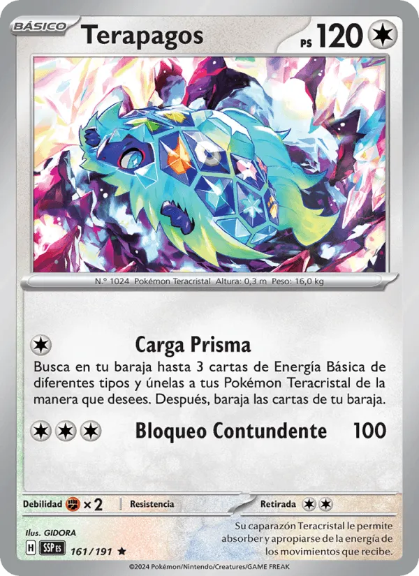 Terapagos · Chispas Fulgurantes 161/191