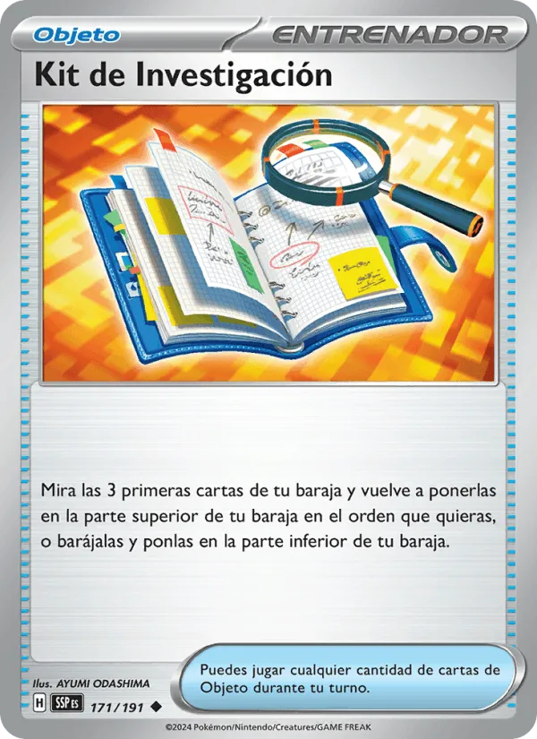 Kit de Investigación · Chispas Fulgurantes 171/191