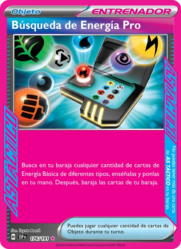 Búsqueda de Energía Pro · Chispas Fulgurantes 176/191