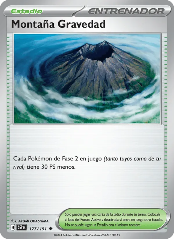 Montaña Gravedad · Chispas Fulgurantes 177/191