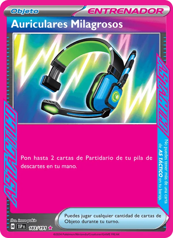 Auriculares Milagrosos · Chispas Fulgurantes 183/191