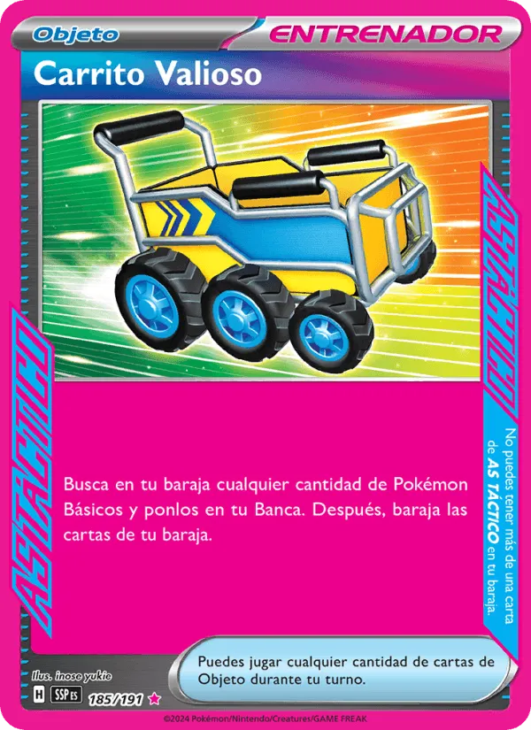 Carrito Valioso · Chispas Fulgurantes 185/191