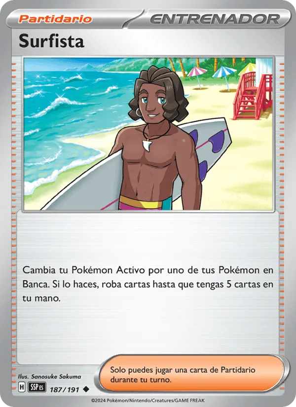 Surfista · Chispas Fulgurantes 187/191